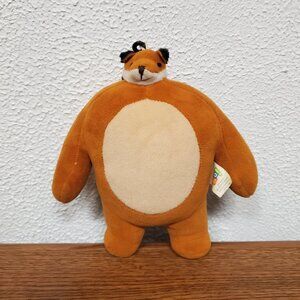 Plush Tiny Headed Kingdom Bear Pip Clip 7" Stuffed Animal